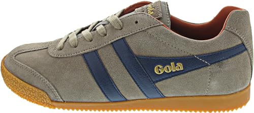 Image of Gola Equipe Suede - Sneakers for Men - Contrasting Wingflash - Heel Return - Durable Cupsole - Low Silhouette