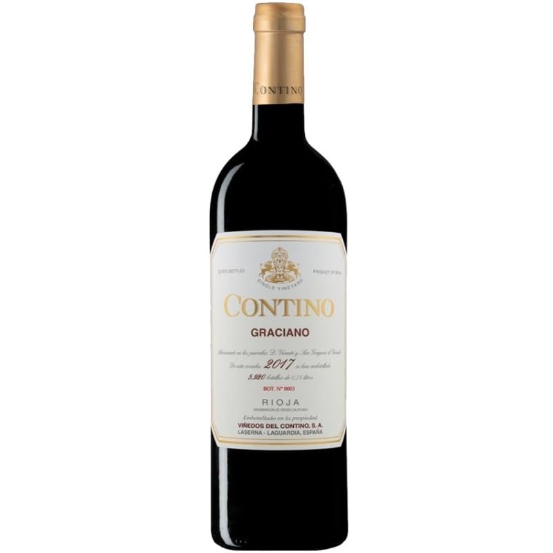Contino Graciano, vino tinto con crianza que resalta la intensidad varietal, frescura y elegancia del Graciano en una expresión única del viñedo riojano| 1 botella