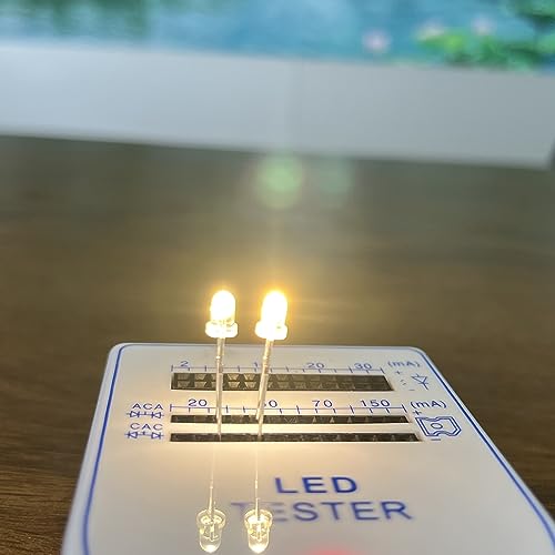 Miniatura 2 de 3mm Diodos Led, 120 Piezas Diodos Led Alta Luminosidad, Diodo Emisores De Luz Led, Para Proyectos Científicos De Bricolaje, Led Electrónicos De Iluminación, Blanco Cálido