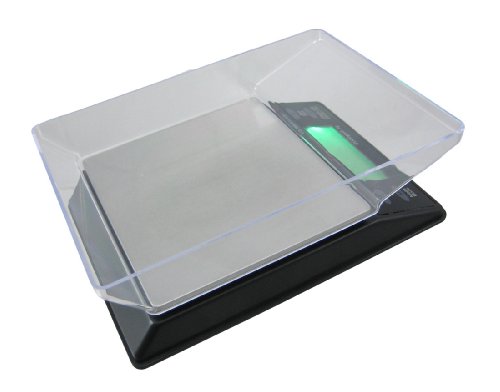 Báscula de mesa digital con pantalla LCD retroiluminada 2000 g miniatura 4
