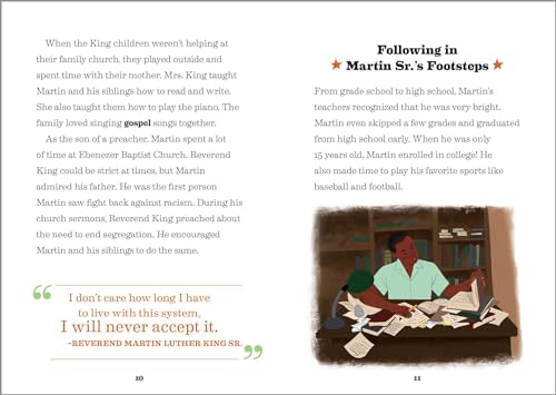 The Story of Martin Luther King Jr.: A Biography Book for New Readers