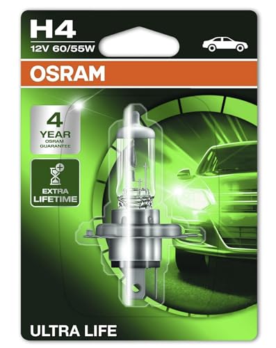 Osram 64193Ult-01B Life Lampadine Macchina, Ampolla Individuale, H4
