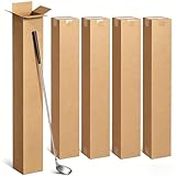 5 Pack Golf Club Shipping Boxes, 48X4X4 Inch Tall Corrugated Cardboard Golf Club Box For Shipping, Packaging, Moving, Mailing