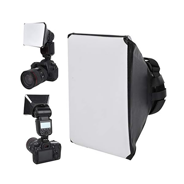 gostcai Universeller Speedlite-Softbox-Diffusor in Rechteckform, leicht und leicht zu transportieren, für Blitzlicht mit… – Bild 4