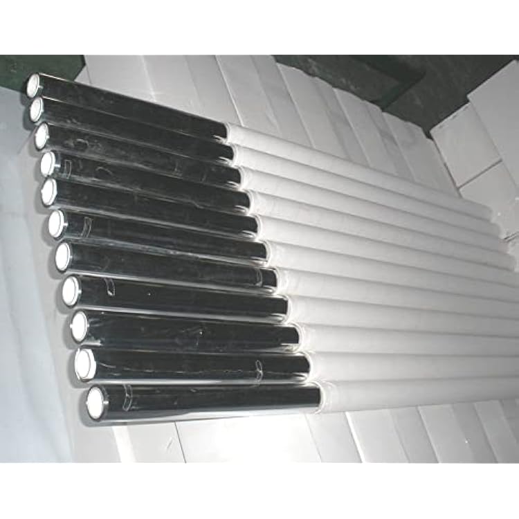 Reflective Mylar Metal Film Sheeting Mirror-Like Reflecting Grow Light Reflector for Indoor Garden Grow Room Window Wall Floor Roof Ceiling Cover 2 mil Thick 50 ft Length