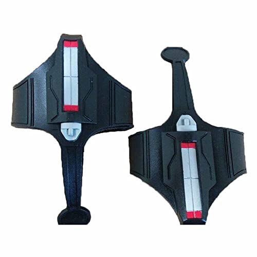 ATIN Spiderman Cosplay Launcher Brazaletes Accesorios Negro Shooter Props Decorar Launcher Spider-manBrazaletes Accesorios (No incluye guante) Cover