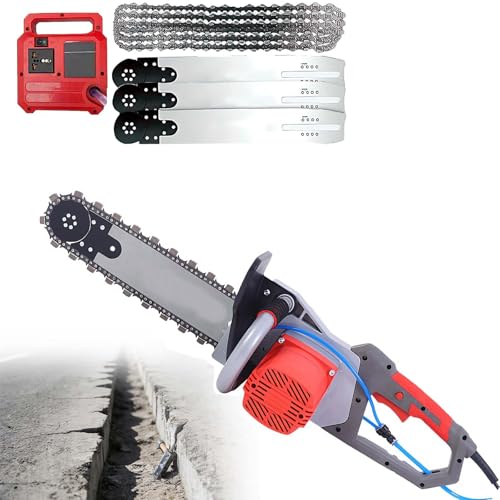 Cortadora De Muros Mano Con Sierra Cadena Hormigón Eléctrica Hormigón 14
