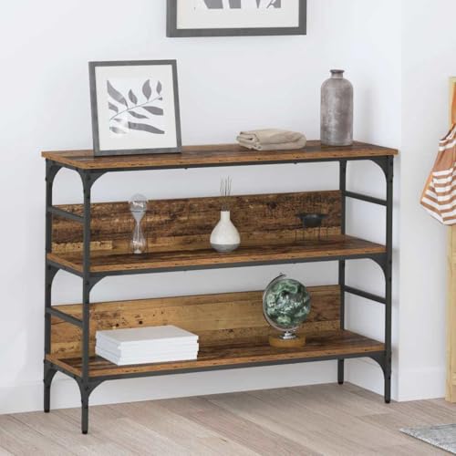 Tavolino da divano, tavolo, tavolino, materiali: il tavolo consolle è realizzato in legno per le superfici, che garantisce una consistenza liscia e duratura, tavolino da caffè