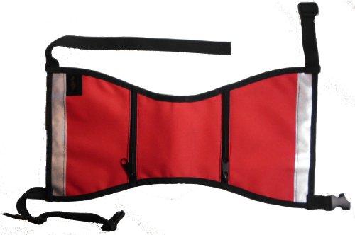 Service Dog Vest - Medium - Red (fits 50-90 lbs)