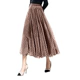 rock khaki kaufen 3 lage Rock,am Oberteil 1 Lage Mesh 1 Lage Spitze mit 1 Satin Futter.
