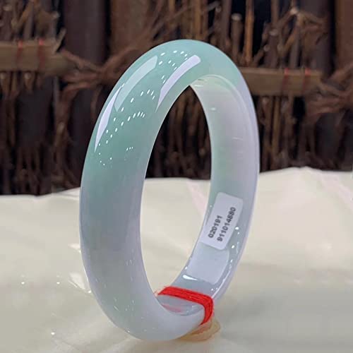 Bracelet en jade véritable pour femme, cadeau idéal avec boîte à bijoux chic