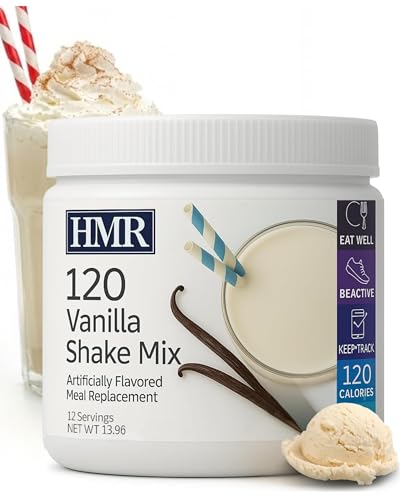 HMR 120 Vanilla Shake Meal Replacement Powder | Vanilla Shake Mix...