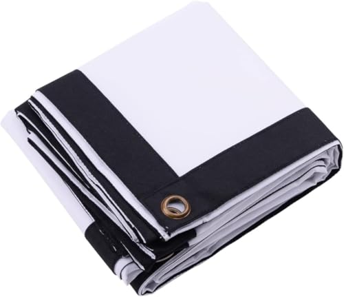 Pantalla de proyección portátil blanca 100 pulgadas miniatura 7