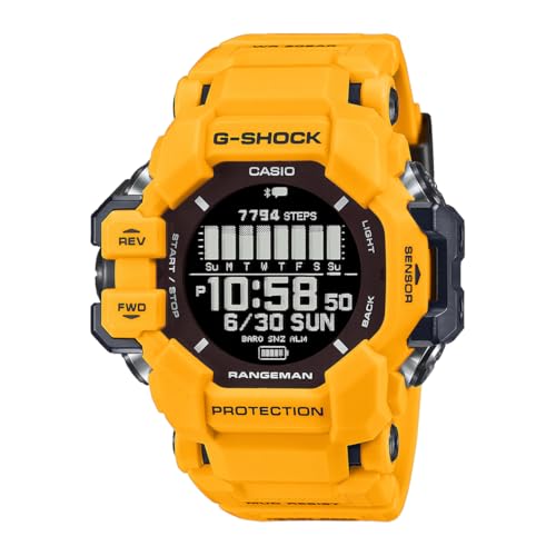 Casio GPR-H1000-9DR Kol Saati, G-Shock, Digital, Sarı, Erkek