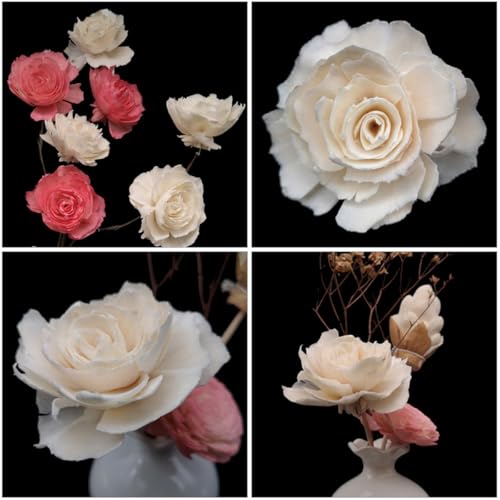 Set de 6 flores difusoras aromáticas sin fuego MAGICLULU miniatura 7