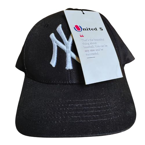 Gorra New York unisex ajustable en algodón negro miniatura 2