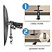 suptek Triple Monitor Mount for Most 17 to 32 inch Screens,Gas Springs Adjustment Triple Monitor Desk Mount Stand with Clamp & Grommet Kit,Black(MD8003)