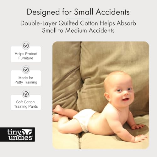 Image of Tiny Trainers Cotton Training Pants, Unisex, for Babies and Toddlers, Elimination Communication or Potty Training - 3-pack