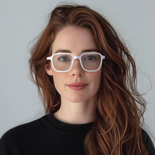 Image of LONDON MOLE Hollywood thin lightweight reading glasses | Sleek square frame | Contemporary minimal style | Men and women