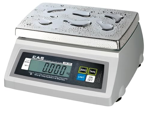 Báscula digital CAS SW-1WD para cocina 20lb capacidad miniatura 1