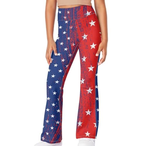 Yoga Pants for Girls 5-14 Lovely Flare Leggings for Girls Bell Bottoms3