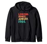 Photo Gallery legend since august 1960 vintage birthday idea august 1960 felpa con cappuccio Photo Gallery legend since august 1960 vintage birthday idea august 1960 felpa con cappuccio