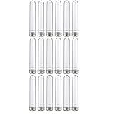 Ligero para llevar portátil. Claro para facilitar la lectura. Fácil de limpiar. Cada tubo está equipado con una tapa, adecuada para el almacenamiento de líquidos, muestras, productos hechos a mano, etc.
