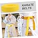 Happyyami Cotton Taekwondo Belt for Men Karate Belt Boys and Girls Adults Training Waist Guard