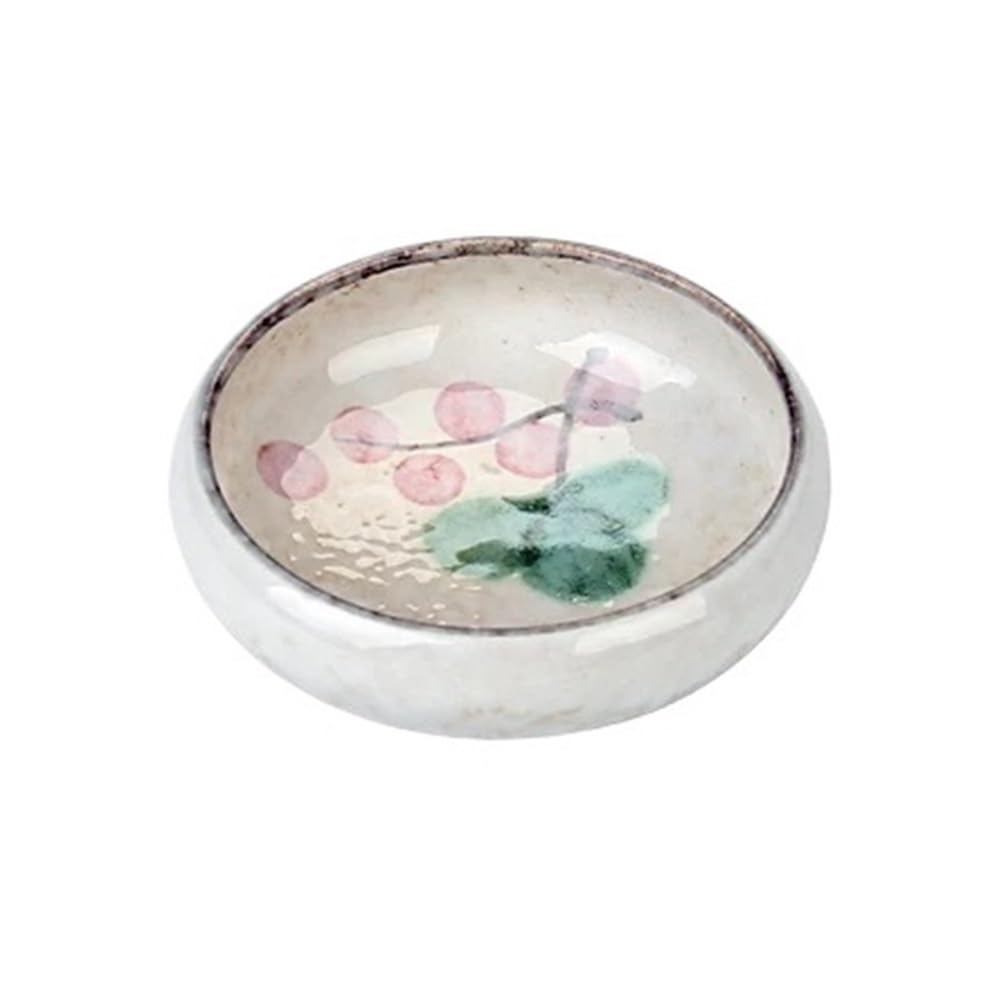 Okrągłe ceramiczne miski do maczania sosu sojowego, miska, zestaw dipów, mała strona