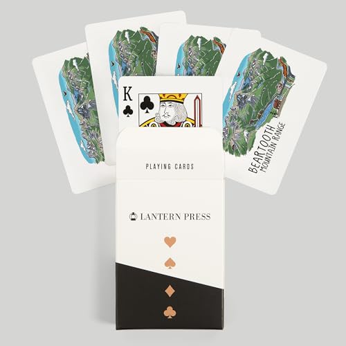 Baraja Beartooth Montana, 52 cartas tamaño póker miniatura 6