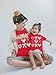 Mommy and Me Valentines Outfits Mama Shirt Toddler Girls Valentines Day Shirts Heart Short Sleeve Tops Red