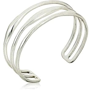 Lucky Brand Women's Simple Life Bar Cuff Bracelet, One Size