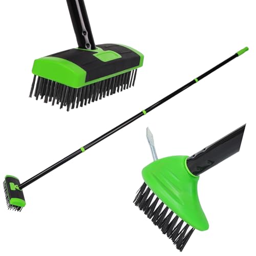 Brosse anti-mauvaises herbes pour ponts en bois et terrasses pour nettoyer vos espaces de vie