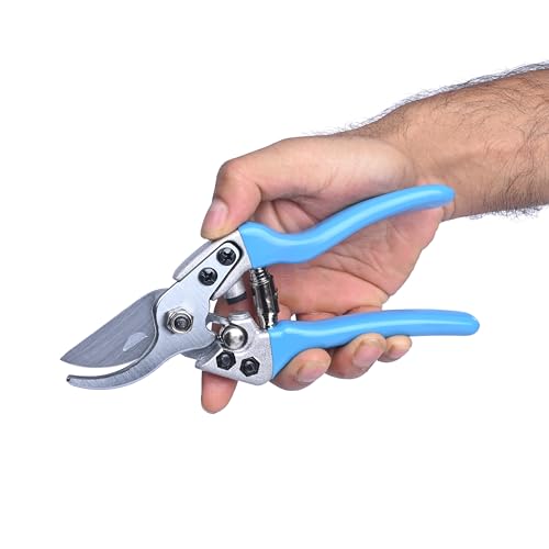 Image of Taparia Pruning Shear PS9 (195mm Cutter for 15-25mm Stem Capacity)-High Carbon Steel Blades for Long-Lasting Sharpness and precision-Comfortable Cushion Grip Handle-Durable Gardening Tool