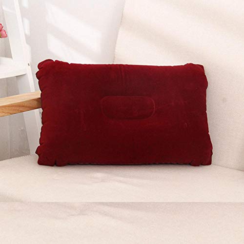 Preisvergleich Produktbild Bvcahosg Reisekissen, Nackenkissen, Kinnkissen fürs Büro, weinrot, Large