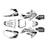 Gray Shift Graphics Kit fits 04-05 Honda Crf250R CRF 250 250R Shroud Decal Plate