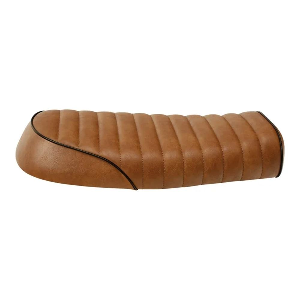 Asiento universal de moto acabado plano y joroba vintage para Suzuki GN y CB750 8