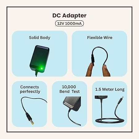Image of 12V Super Fast Charger, High-Speed Charging Adapter for Car & Home Use, Over-Voltage & Short Circuit Protection