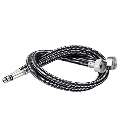Robinet évier cuisine avec douchette rétractable 2 modes jet laiton
