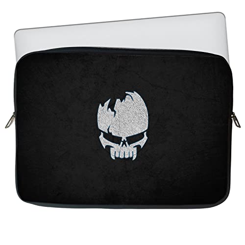 Image of TheSkinMantra Chain Laptop Sleeve Bag Compatible with Laptop /Macbooks /Chrombook /Notebook /Zbook (15.6 Inch [Chain], Skull)