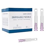 18 Gauge 1 Inch Needle (100Pack),Luer Lock Industrial Accessories Needles,Individually Wrapped