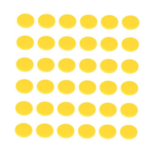 HONITANO 200pcs Counting Game Chips Round Slices Bingo Markers Chips Learning Reward Tokens Math Educational Supplies for Boys and Girls