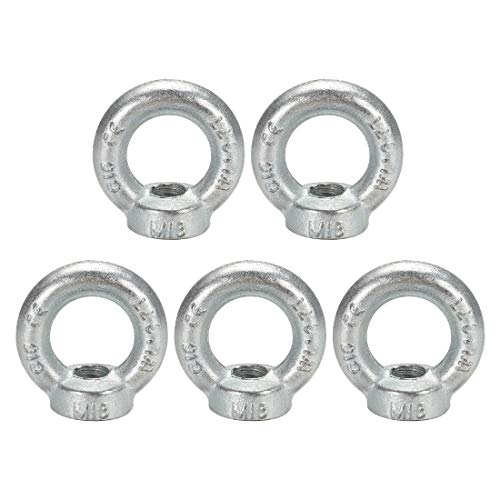 Écrou à œil M16 femelle pour sécuriser levage et arrimage de cordes acier carbone C15