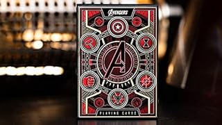 Murphy's Magic Supplies, Inc. Avengers: Red Edition Spielkarten von theory11, tolles Geschenk für Kartensammler