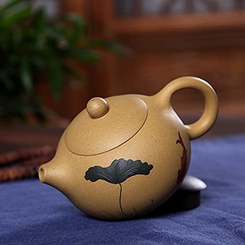 Théière à L'argile Violette Théière Tea Bouilloire à thé en terre cuite à la main avec des infuseurs for théière en céramique en céramique en vrac Theiere