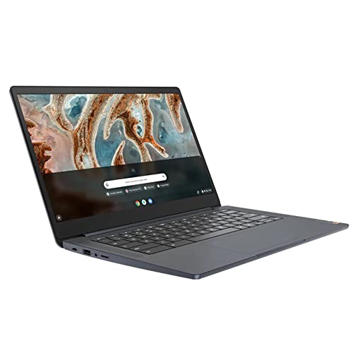 Lenovo Chromebook 3 Laptop Computer, 14" Anti-Glare, Octa-Core Mediateck Mt8183 Processor, 4Gb Lpddr4X Ram, 64Gb Emmc, 802.11Ac Wifi, Bluetooth, Usb-C, Abyss Blue, Chrome Os, Broag Usb Extension Cable #TOP1