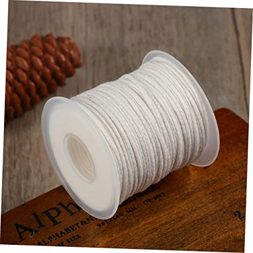 2 rollos de mechas trenzadas de algodón para velas miniatura 4