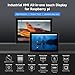 Industrial HMI All-in-one 10.1inch Touch Display Compatible with Raspberry Pi 5 (Included), Supports Dual 4K HDMI Output, 10-Point Touch, Aluminum Alloy Case @XYGStudy (PI5-HMI-101D)