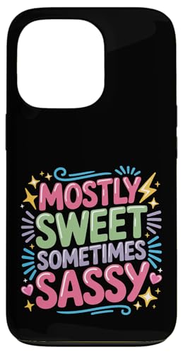 Mostly Sweet Sometimes Sassy ���킢�����i |- �X�}�z�P�[�X iPhone 13 Pro �p