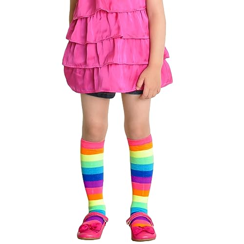 Image of Angelina Novelty Assorted KNEE HIGH Women's Kids Girls Socks